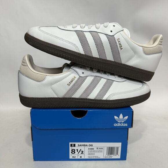 Adidas Samba OG “White Grey Cream” main image 6